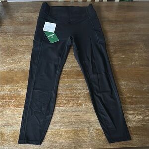 Black High-Waisted Leggings